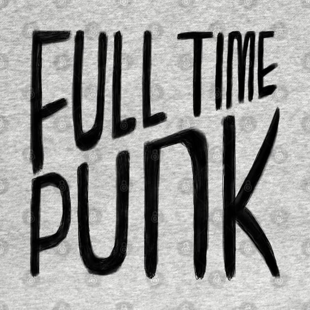 Punk Music, Full Time Punk by badlydrawnbabe